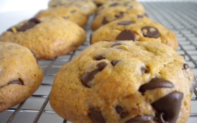 Peanut Butter Banana Chocolate Chip Cookies